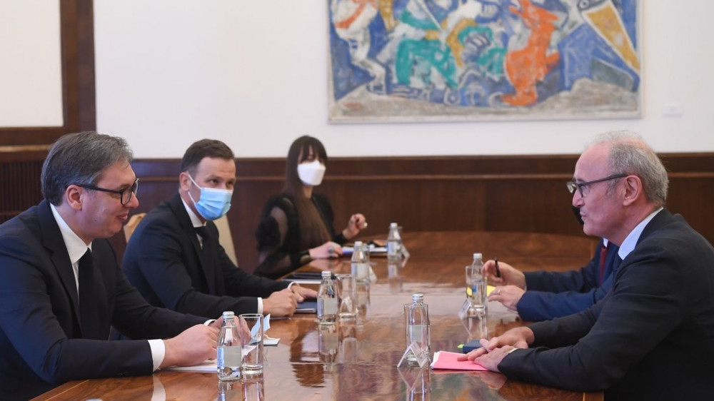 Vučić i Falkoni o daljem jačanju saradnje 